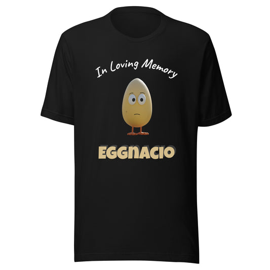 Eggnacio (Black) MENS T SHIRT