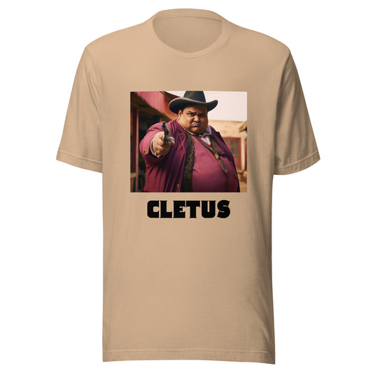 Cletus (Tan) MENS T SHIRT